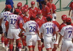 Japan's softball team wins over N. Korea